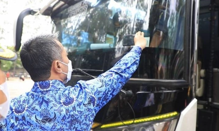 Jelang Mudik Lebaran, Dishub Tangerang Gelar Ramp Check