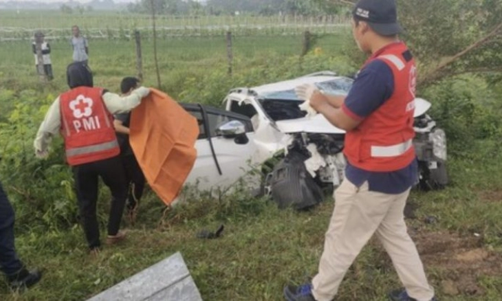 Kecelakaan di Tol Sragen, Pengemudi Tewas