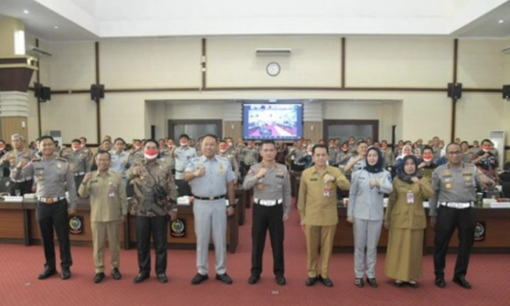 Sosialisasikan Pajak, Kakorlantas Gandeng SPBU-Pengelola Parkir