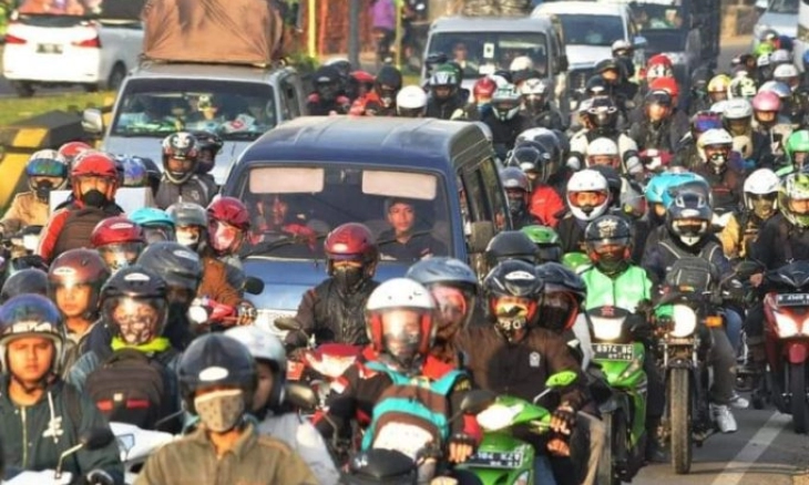 Polres Tangsel Sediakan Pom BBM Mini Gratis Bagi Pemudik Kehabisan Bensin