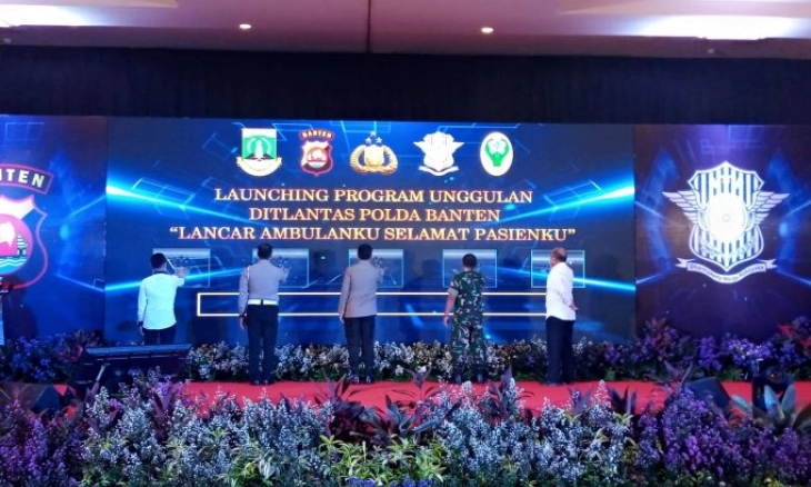 Peduli Kemanusiaan, Polda Banten Luncurkan Program "Lancar Ambulanku Selamat Pasienku"