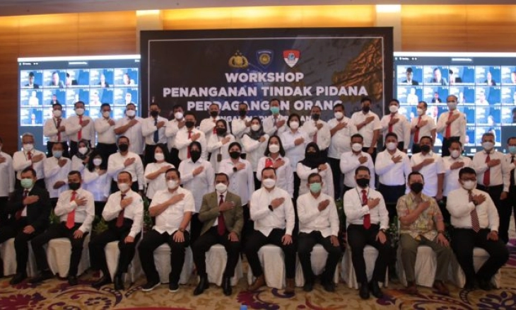 Beri Pemahaman Personel, Polri Gelar Workshop  Soal Modus Perdagangan Orang