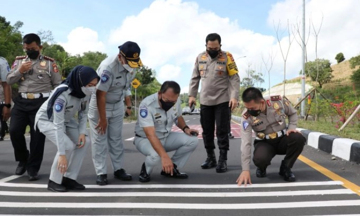Cek Sirkuit Mandalika Jelang MotoGP, Kakorlantas: Mari Jadi Tuan Rumah yang Baik