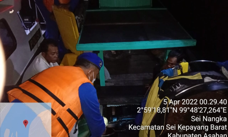 Cegah TKI Ilegal, Sat Polairud Polres Tanjungbalai  Patroli Malam sampai Pagi di Perairan Tanjung Balai Asahan