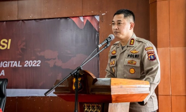 Pantau Karhutla, Polres Kutai Kartanegara Gunakan  CCTV Asap Digital Tahun 2022