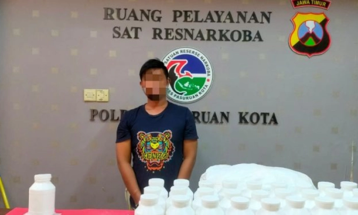 Polres Pasuruan Kota  Gagalkan Peredaran 28.980 Pil Koplo