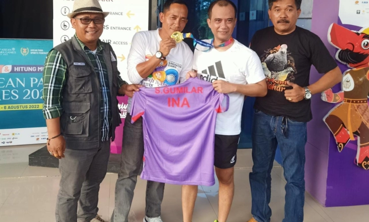 Supriyatna Gumilar Persembahkan Medali Emas untuk Jawa Barat dan Kabupaten Ciamis