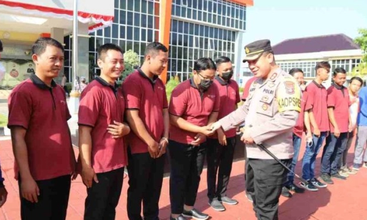 Polres Gresik Berikan Wadah Disabilitas Bekerja di Mapolres