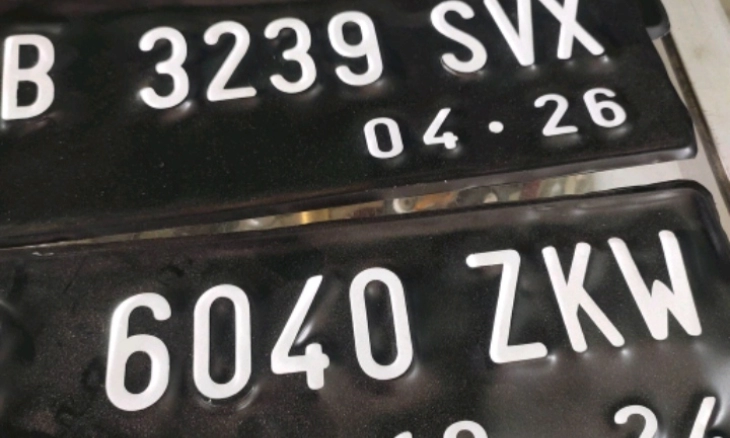 Polri Persiapkan Chip Dipasang di Pelat Nomor Kendaraan Bermotor