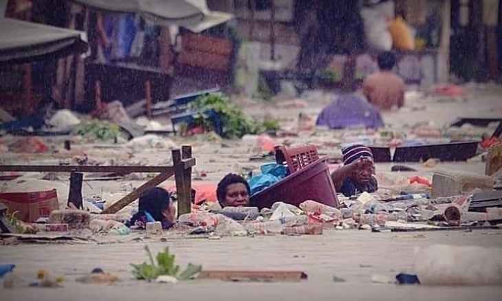 Ratusan Lebih Rumah  di Kota Jayapura Terendam
