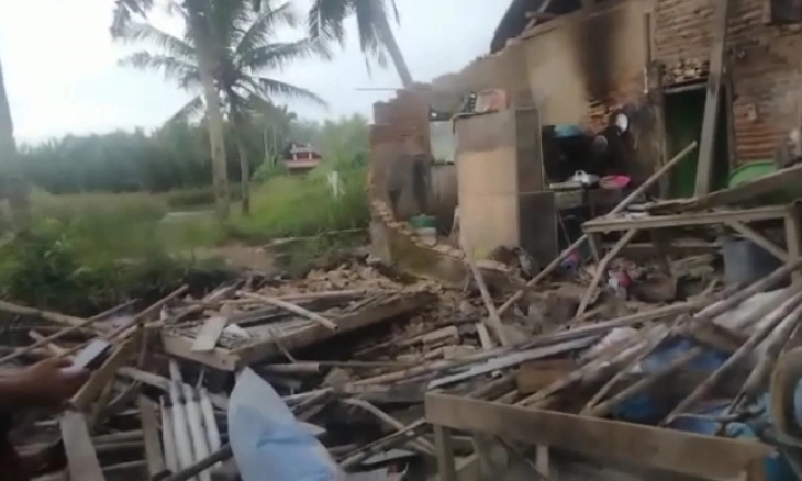 BPBD Dirikan Tenda Pengungsi untuk Korban Gempa Banten