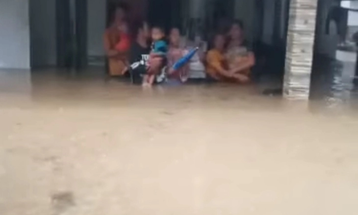 Sebagian Daerah di Kabupaten Pandeglang Terendam Banjir