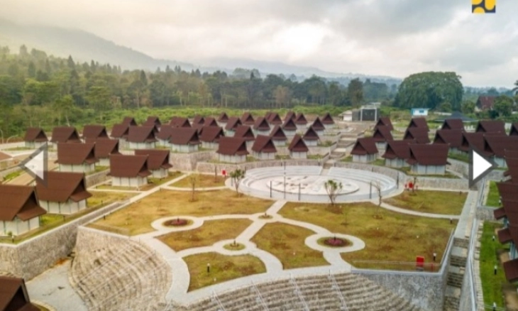 Rest Area Gunung Mas Puncak Bogor Telah Rampung, Siap Ditempati 516 PKL