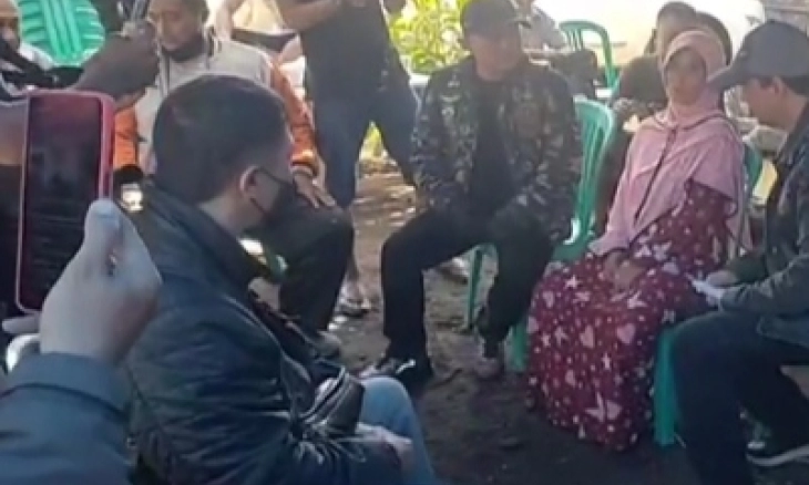 Pengurus HDCI Bandung Kunjungi Orang Tua yang Anak Kembarnya Ditabrak Hingga Meninggal