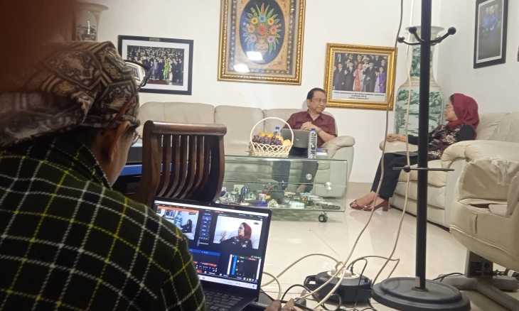 Marzuki Alie Ngobrol Koperasi dengan Ketum DEKOPIN 