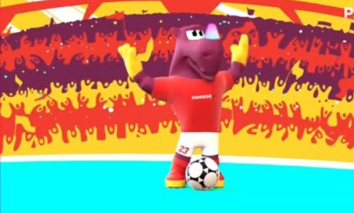 Bacuya "Badak Jawa" Maskot Piala Dunia U-20 2023 di Indonesia