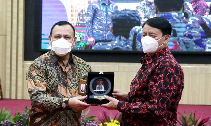 Depan Ketua KPK, Gubernur WH: Berkomitmen Lakukan Pencegahan Korupsi