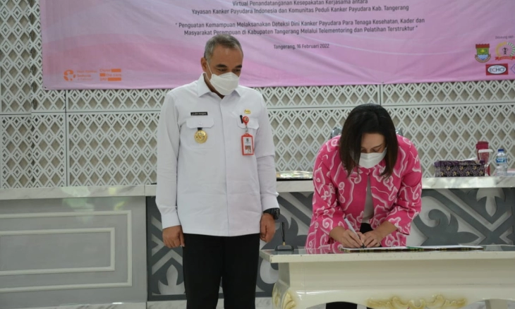 Peringati Hari Kanker Sedunia, KPKP dan YKPI Jalin Kerjasama Atasi Bahaya Kanker Payudara di Kabupaten Tangerang