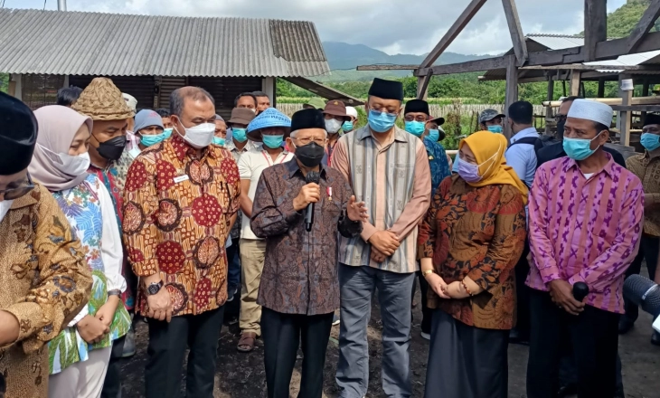 Ma’ruf Amin Pastikan Wabah PMK Terkendali