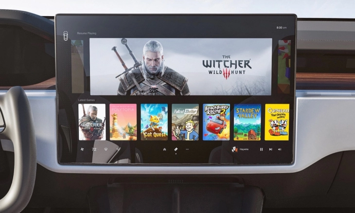 Elon Musk Inginkan Mobil Tesla Bisa Memainkan Game Steam