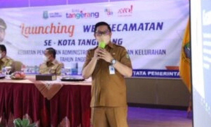 Tingkatkan Pelayanan, Pemkot Tangerang Launching Website Kecamatan