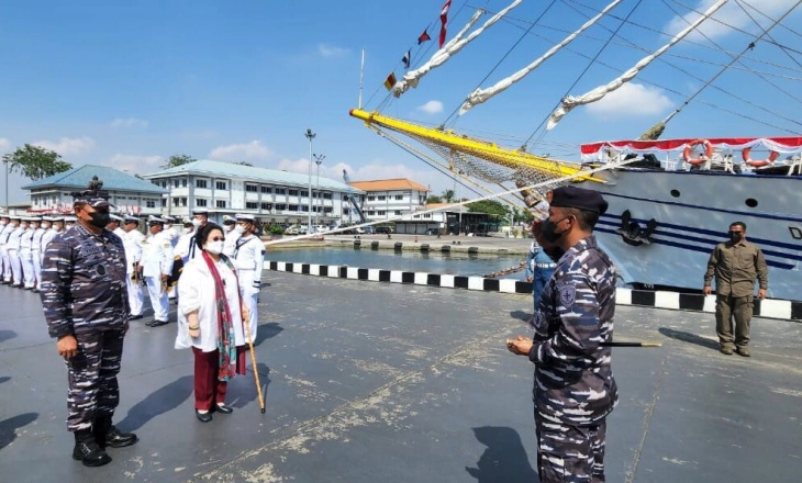 Megawati Ceritakan Kisah Napak Tilas Ratu Kalinyamat Diatas KRI Dewaruci