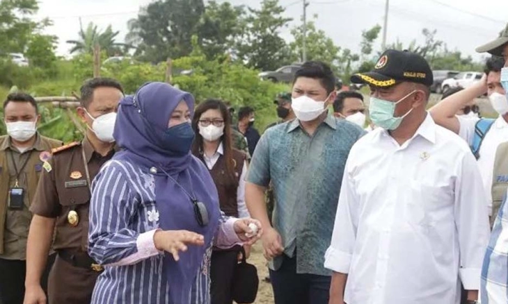 Menko PMK Tinjau Dampak Gempa Bumi di Pandeglang Banten