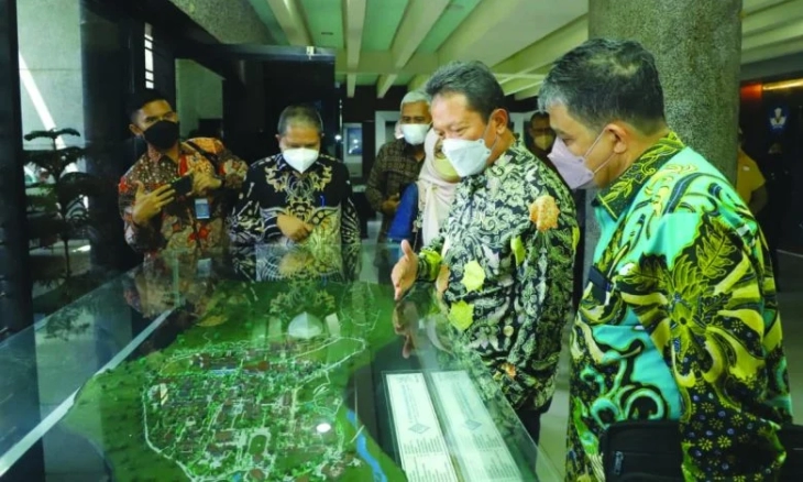 Kunjungi Sumbar, Menteri Trenggono Ajak Universitas Andalas Perkuat Riset dan Inovasi Teknologi