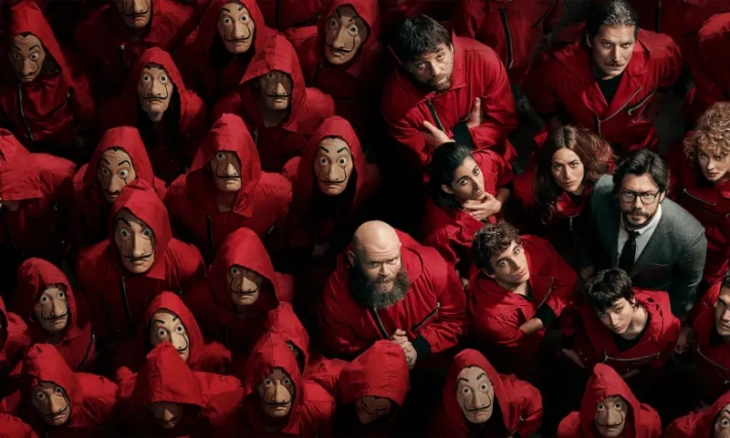 Money Heist Menempati Peringkat 2 di Tangga Lagu Netflix Global