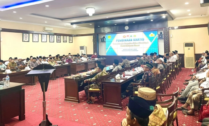 Densus 88 Antiteror Polri Bertemu Khatib di Kabupaten Sumenep