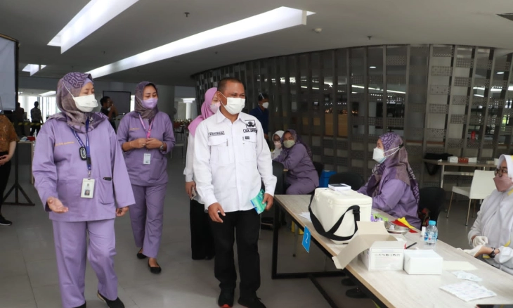 Pemkab Tangerang Gencarkan Vaksinasi Booster