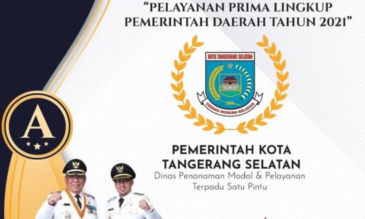 DPMPTSP Tangsel Raih Penghargaan dari Kemenpan RB, Pelayanan Publik