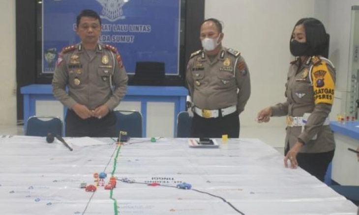 Persiapan Operasi Ketupat Toba 2022, Ditlantas Polda Sumut Gelar TFG