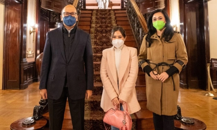 Prilly Latuconsina Dipuji Dubes RI untuk AS