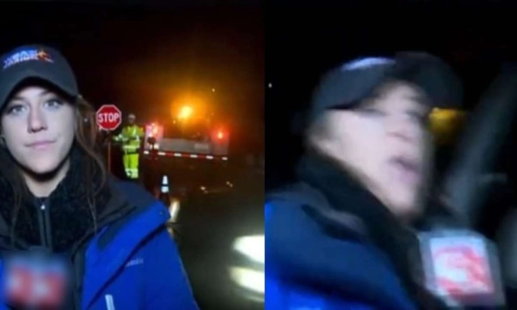Reporter Wanita Viral Setelah Ditabrak SUV Saat Siaran Langsung di TV