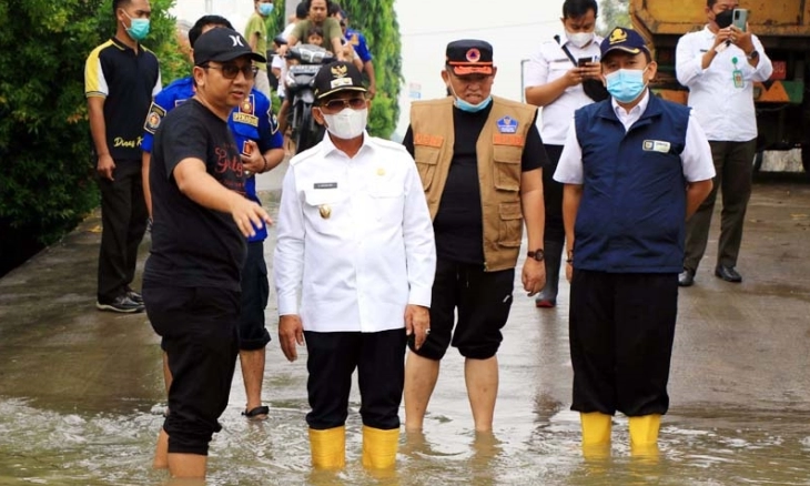 Pemkot Tangerang Gerak Cepat Tangani Banjir