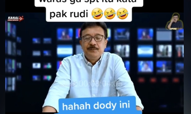 Sikap Norak Doddy, Rudi S Kamri: Bodoh Boleh, Tapi Jangan Dipamerkan 