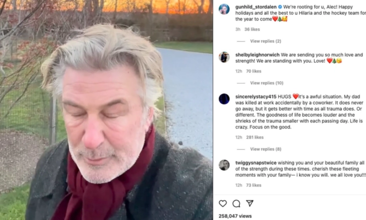 Alec Baldwin, Ucapkan Pesan Natal dan Terima Kasih Pada Penggemar 