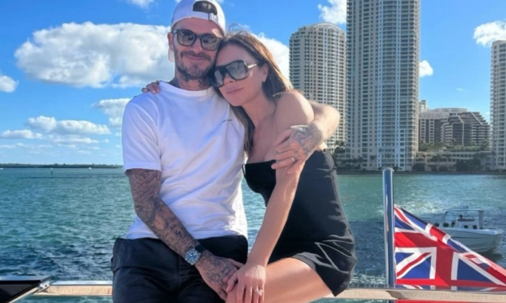 Victoria dan David Beckham Nikmati Liburan Awal Tahun 2022 