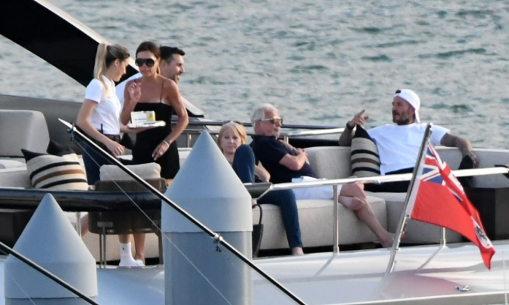 David Beckham Liburan dengan Kapal Mewah Senilai £5 Juta 