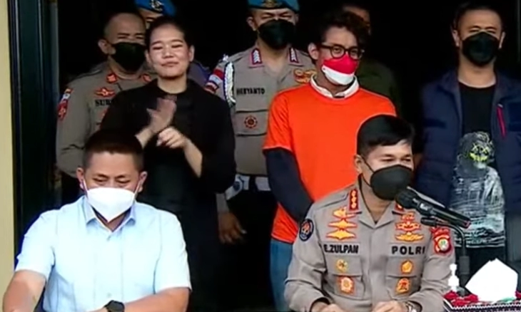 Ardhito Pramono Resmi jadi tersangka, Kasus Ganja 4,80 Gram