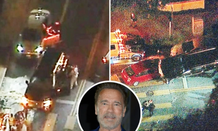 Arnold Schwarzenegger Alami Kecelakaan Mobil, Satu Orang Terluka