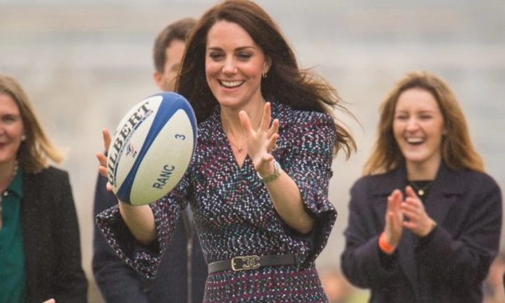 The Duchess Kate Middleton Jadi Pelindung Liga Rugbi Inggris 