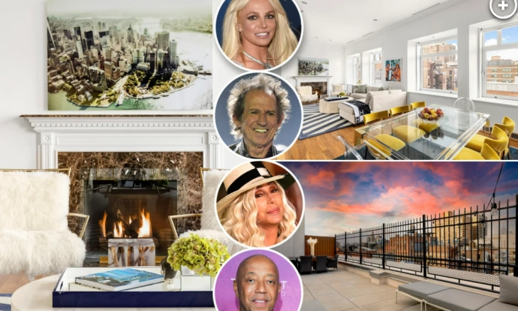 Penthouse NYC Pernah Dihuni Britney Spears dan Keith Richards Kini Seharga $7M