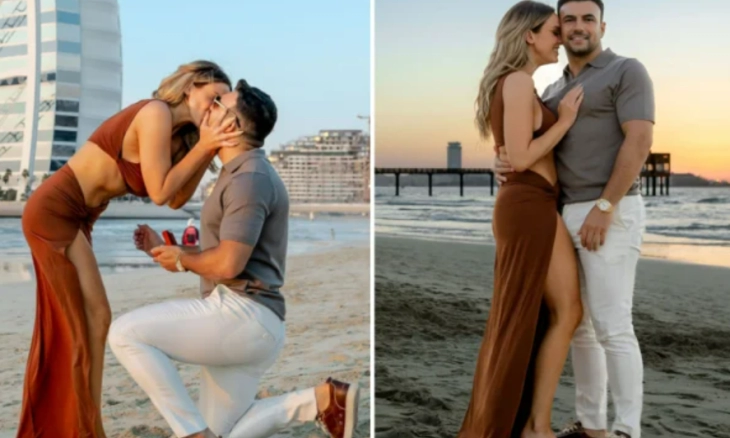 Vicky Pattison dan Ercan Ramadhan Bertunangan Saat Liburan di Dubai