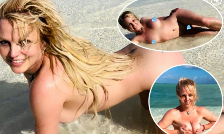 Britney Spears Unggah Foto Telanjang di Instagram Saat Liburan Bersama Tunangannya