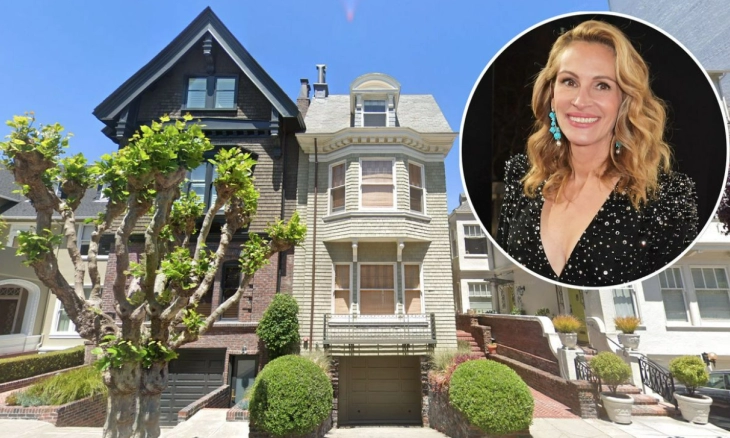 Aktris Julia Roberts Beli Rumah di San Francisco Victorian Seharga 8,3 Juta Dollar