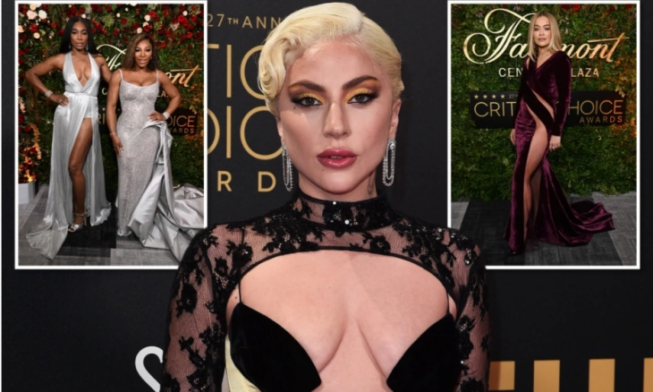 GAGA... OOH LA LA Lady Gaga, Rita Ora, dan Williams Memukau di Critics Choice Awards