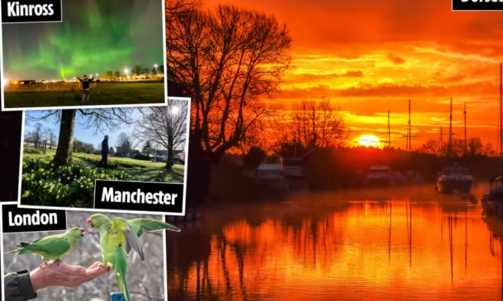 Destinasi United Kingdom (UK), dari Matahari Terbit hingga Sungai Frome Dorset di Inggris