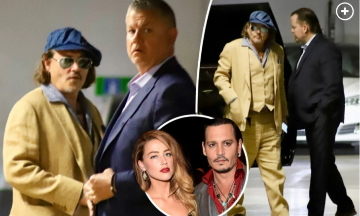 Johnny Depp Temui Tim Hukum Jelang Sidang Pengadilan yang Disiarkan Televisi 